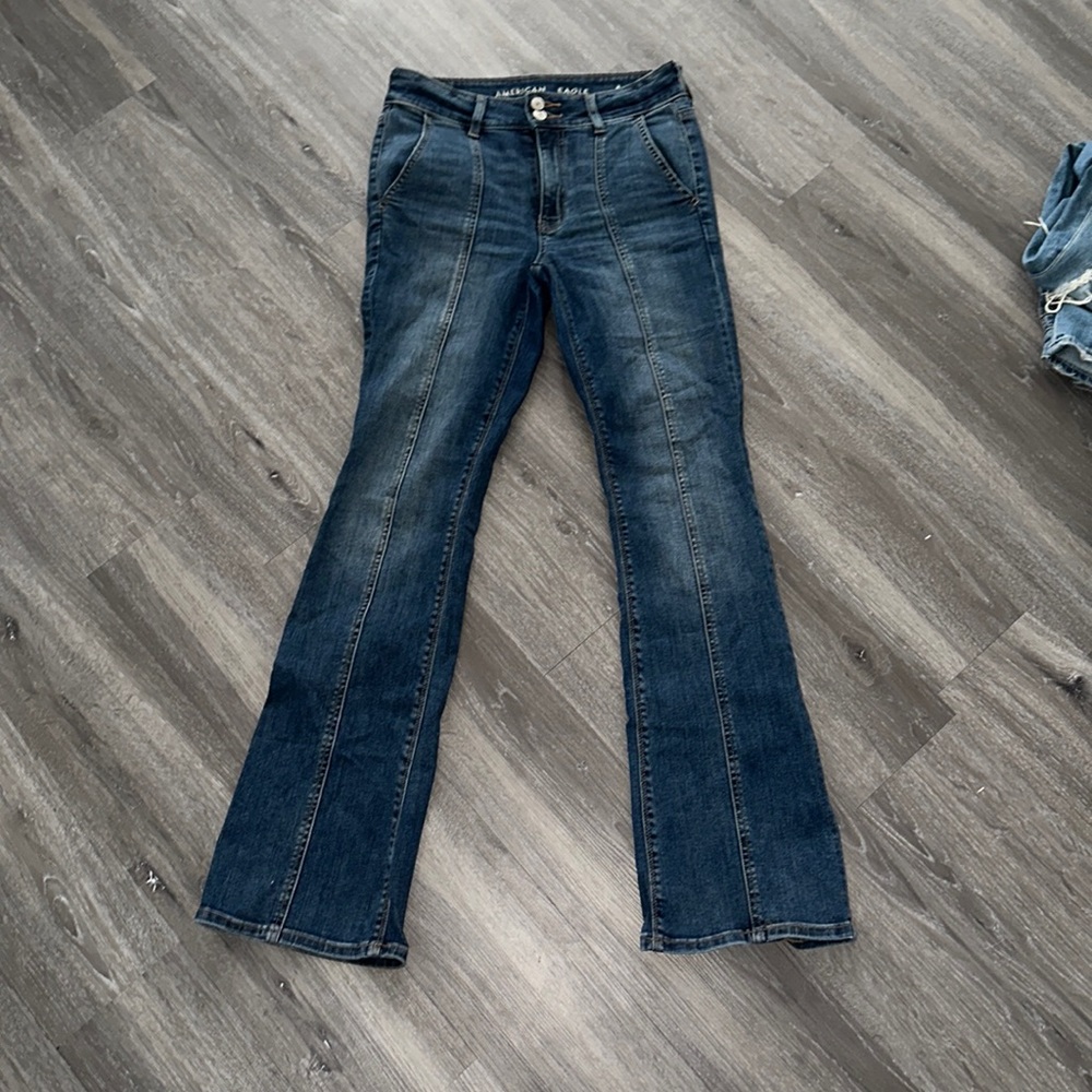 American eagle flare jeans